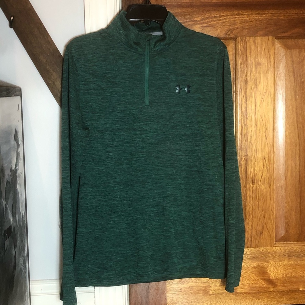 Under Armour Heat Gear 1/4 Zip Long Sleep Too